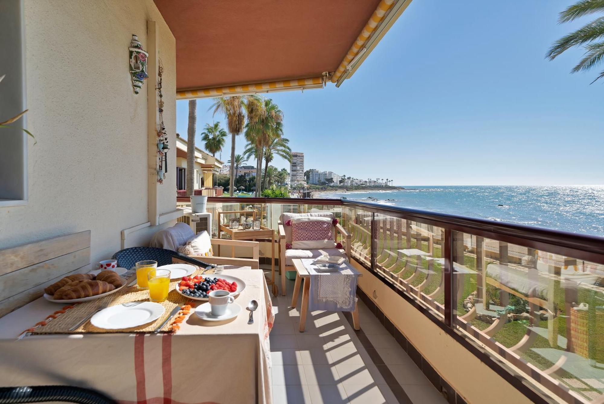 Apartament Casa Mar Front Con Wifi, Piscina, Padel Y Tenis - Lubina Del Sol *