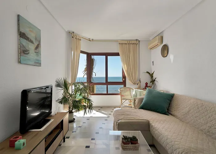Casa Mar Apartamento Front Beach Con Wifi, Piscina, Padel Y Tenis - Lubina Del Sol