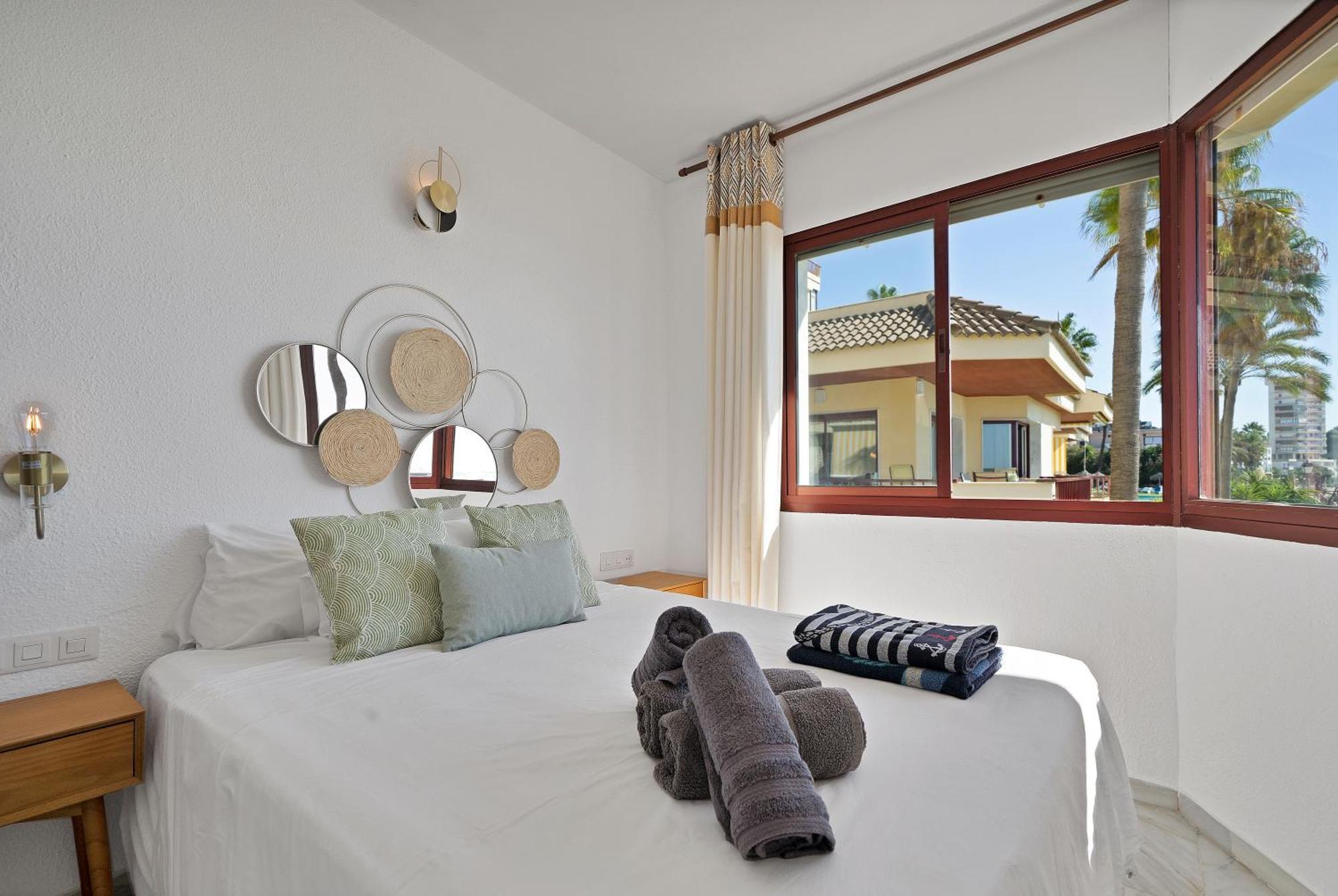 Casa Mar Front Con Wifi, Piscina, Padel Y Tenis - Lubina Del Sol Appartement Sitio de Calahonda
