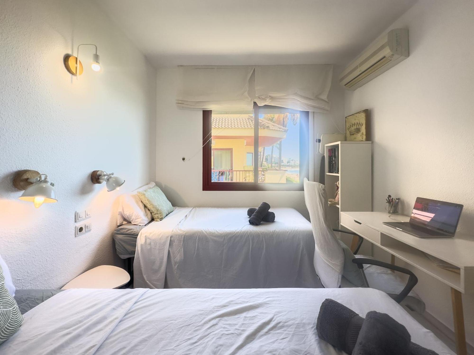 Casa Mar Front Con Wifi, Piscina, Padel Y Tenis - Lubina Del Sol *